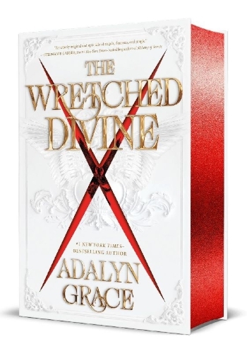 Buchcover und Innenansicht für das Buch: The Wretched Divine
