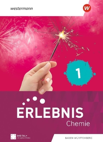 Buchcover und Innenansicht für das Buch: Erlebnis Chemie. Schulbuch 1. Für Baden-Württemberg