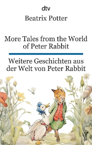 Buchcover und Innenansicht für das Buch: More Tales from the World of Peter Rabbit. Weitere Geschichten aus der Welt von Peter Rabbit