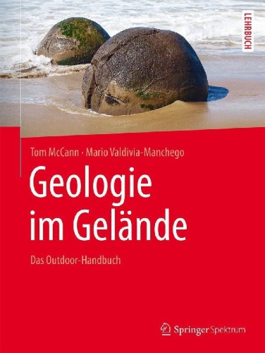 Buchcover und Innenansicht für das Buch: Geologie im Gelände
