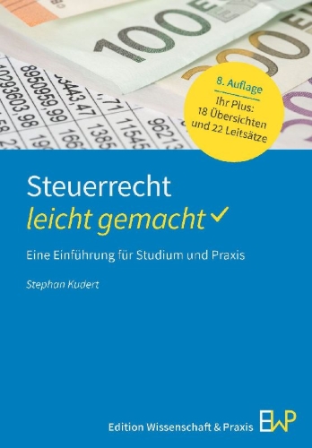 Buchcover und Innenansicht für das Buch: Steuerrecht - leicht gemacht