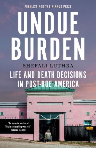 Buchcover und Innenansicht für das Buch: Undue Burden