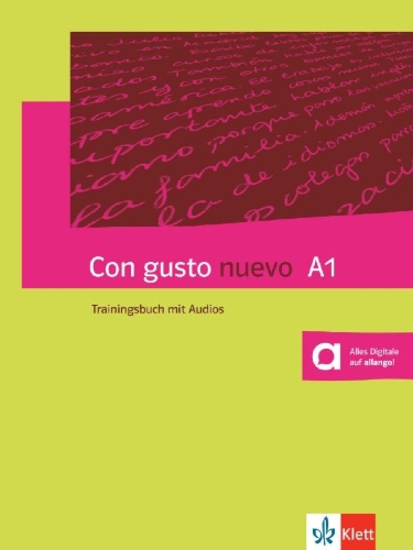 Buchcover und Innenansicht für das Buch: Con gusto nuevo A1