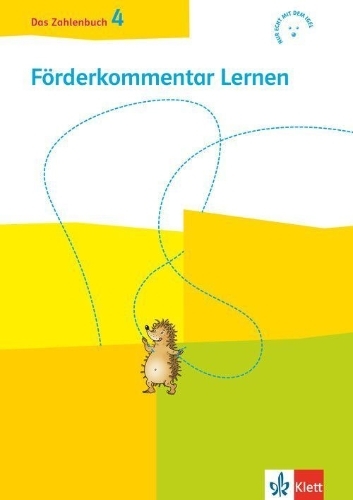 Buchcover und Innenansicht für das Buch: Das Zahlenbuch 4. Förderkommentar Lernen Klasse 4