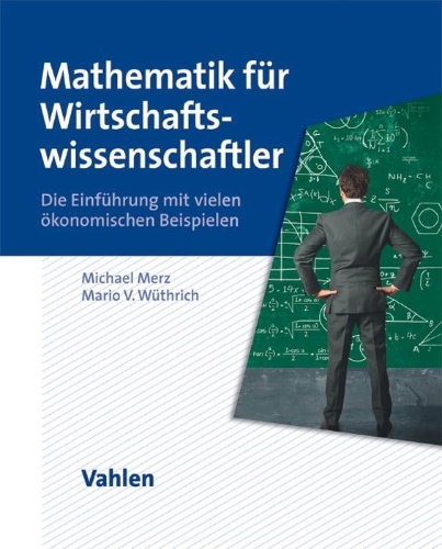 Buchcover und Innenansicht für das Buch: Mathematik für Wirtschaftswissenschaftler
