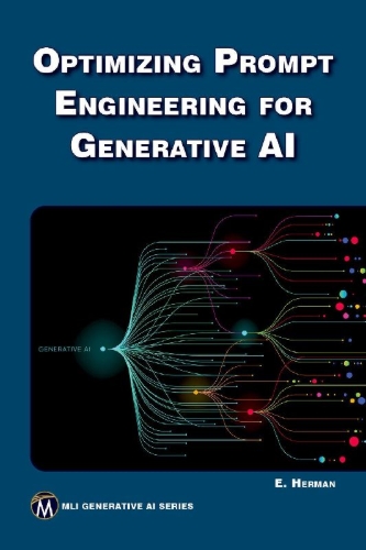 Buchcover und Innenansicht für das Buch: Optimizing Prompt Engineering for Generative AI