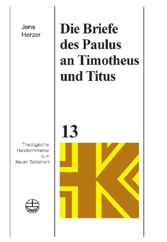 Buchcover und Innenansicht für das Buch: Die Briefe des Paulus an Timotheus und Titus