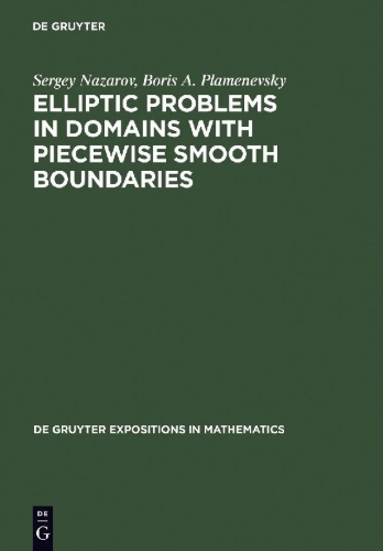 Buchcover und Innenansicht für das Buch: Elliptic Problems in Domains with Piecewise Smooth Boundaries