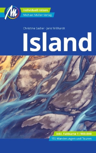 Buchcover und Innenansicht für das Buch: MICHAEL MÜLLER Reiseführer Island