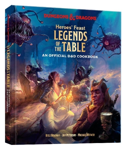 Buchcover und Innenansicht für das Buch: Heroes' Feast Legends of the Table (Dungeons & Dragons)