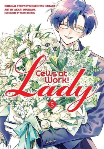 Buchcover und Innenansicht für das Buch: Cells at Work! Lady 5