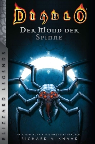 Buchcover und Innenansicht für das Buch: DIABLO: Moon of the Spider