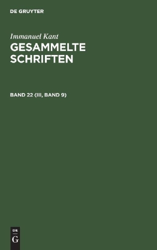 Buchcover und Innenansicht für das Buch: Opus postumum. Zweite Hälfte (Convolut VII bis XIII)
