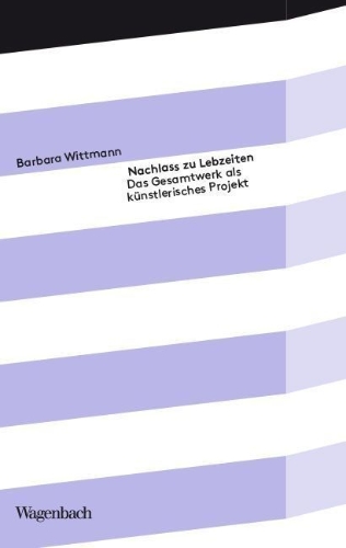 Buchcover und Innenansicht für das Buch: Nachlass zu Lebzeiten