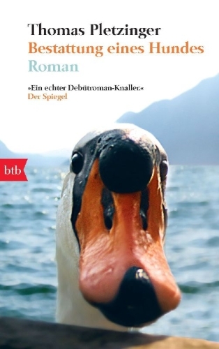 Buchcover und Innenansicht für das Buch: Bestattung eines Hundes