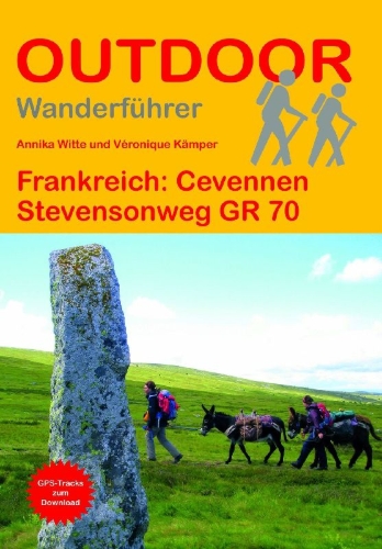 Buchcover und Innenansicht für das Buch: Frankreich: Cevennen Stevensonweg GR 70