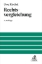 Buchcover und Innenansicht für das Buch: Rechtsvergleichung