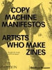 Buchcover und Innenansicht für das Buch: Copy Machine Manifestos