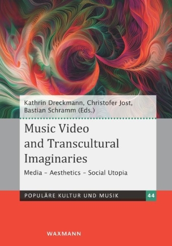 Buchcover und Innenansicht für das Buch: Music Video and Transcultural Imaginaries