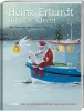 Buchcover und Innenansicht für das Buch: Heinz Erhardt für den Advent - Ein Adventskalender mit Bildern von Gerhard Glück