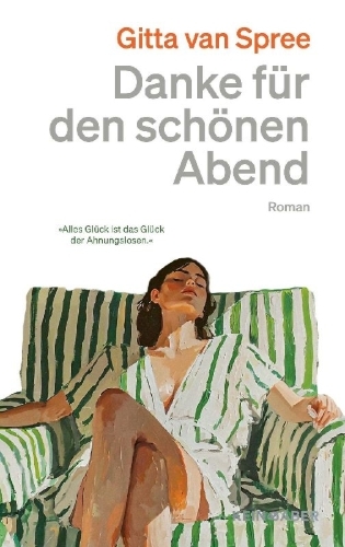 Buchcover und Innenansicht für das Buch: Danke für den schönen Abend