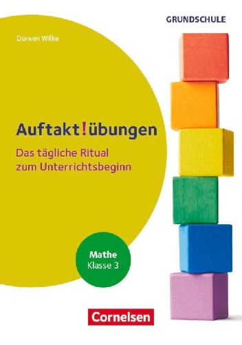 Buchcover und Innenansicht für das Buch: Auftaktübungen - Mathematik - Klasse 3