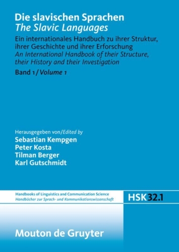 Buchcover und Innenansicht für das Buch: Die slavischen Sprachen / The Slavic Languages. Halbband 1