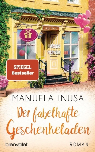 Buchcover und Innenansicht für das Buch: Der fabelhafte Geschenkeladen