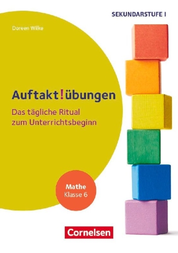 Buchcover und Innenansicht für das Buch: Auftakt ! übungen - Sekundarstufe - Klasse 6