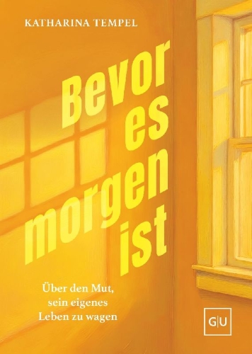 Buchcover und Innenansicht für das Buch: Bevor es morgen ist