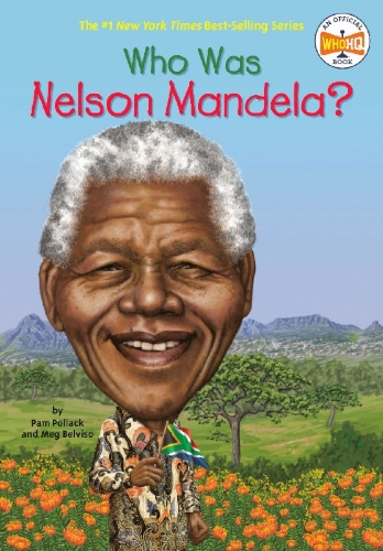 Buchcover und Innenansicht für das Buch: Who Was Nelson Mandela?