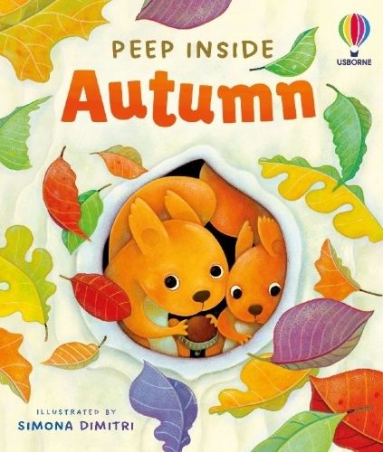 Buchcover und Innenansicht für das Buch: Peep Inside Autumn