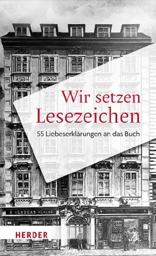 Buchcover und Innenansicht für das Buch: Wir setzen Lesezeichen