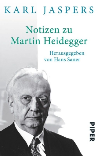 Buchcover und Innenansicht für das Buch: Notizen zu Martin Heidegger