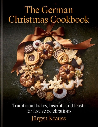 Buchcover und Innenansicht für das Buch: The German Christmas Cookbook