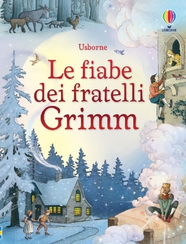 Buchcover und Innenansicht für das Buch: Le fiabe dei fratelli Grimm