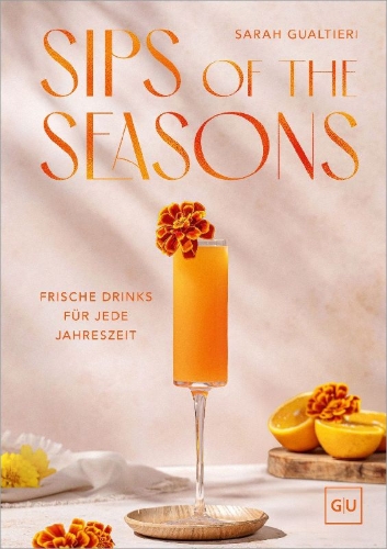 Buchcover und Innenansicht für das Buch: Sips of the Seasons