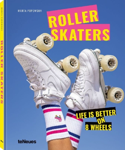 Buchcover und Innenansicht für das Buch: Roller Skaters