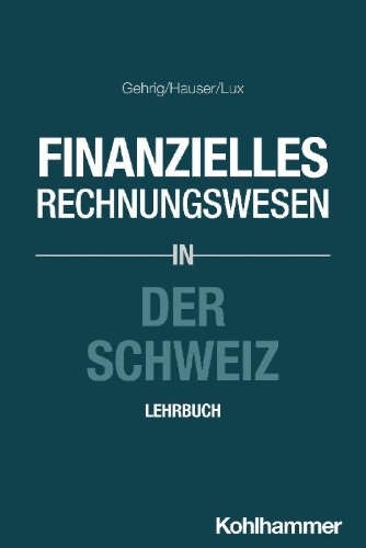 Buchcover und Innenansicht für das Buch: Finanzielles Rechnungswesen in der Schweiz
