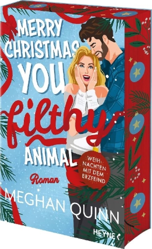 Buchcover und Innenansicht für das Buch: Merry Christmas, You Filthy Animal - Weihnachten mit dem Erzfeind