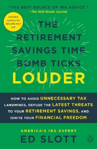 Buchcover und Innenansicht für das Buch: The Retirement Savings Time Bomb Ticks Louder
