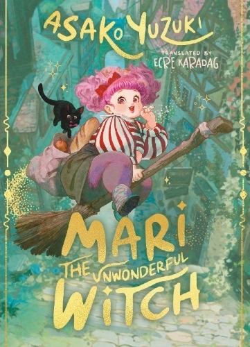 Buchcover und Innenansicht für das Buch: Mari the Unwonderful Witch