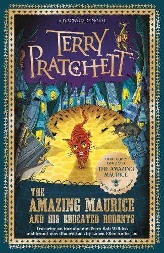Buchcover und Innenansicht für das Buch: The Amazing Maurice and his Educated Rodents