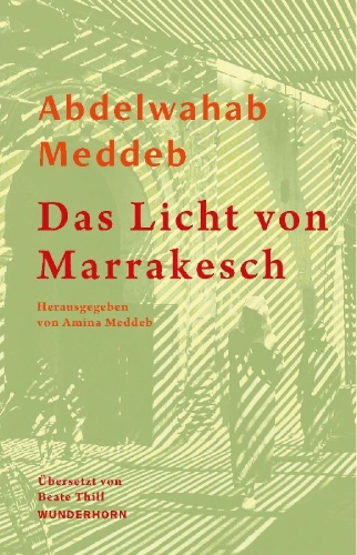 Buchcover und Innenansicht für das Buch: Das Licht von Marrakesch