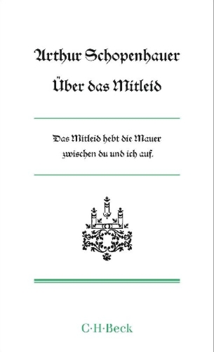 Buchcover und Innenansicht für das Buch: Über das Mitleid