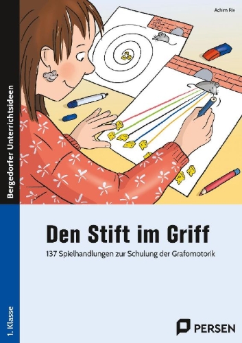 Buchcover und Innenansicht für das Buch: Den Stift im Griff