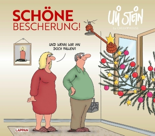 Buchcover und Innenansicht für das Buch: Uli Stein: Festtage!: Schöne Bescherung!
