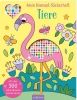 Buchcover und Innenansicht für das Buch: Mein Diamant-Stickerheft - Tiere