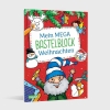 Buchcover und Innenansicht für das Buch: Mein MEGA Bastelblock: MEGA Bastelblock Weihnachten