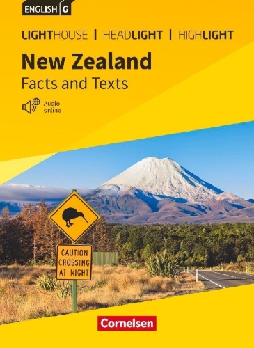 Buchcover und Innenansicht für das Buch: English G Lighthouse / English G Headlight / English G Highlight. Band 6 - 10. Schuljahr - NewZealand : Facts and Texts